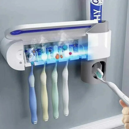Esterilizador Cepillos UV con Dispensador Automático